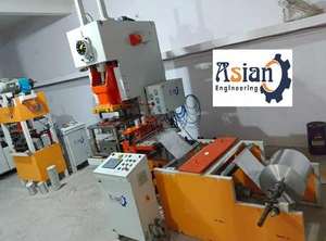 Máquina Punzonadora de Contenedores de Papel de Aluminio al por Mayor, 60 PPM, Prensa Hidráulica Industrial de Alta Velocidad, Línea de Producción de Bandejas de Alimentos, 440V - Product Image 3