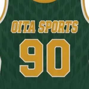 Unisex <b>Green</b> Gold Lacrosse Tank Jersey Polyester Lightweight Sportswear Team Uniform Match Training Performance Wear - Product Image 5