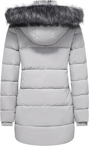 ODM Plus Size <b>Women</b> Winter <b>Coat</b> Manufacturer with Warm Padded <b>Long</b> Jacket Designs 2026 - Product Image 6