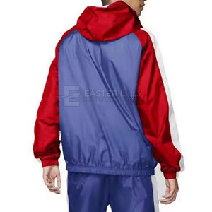 Nouveauté en gros : Survêtements en nylon pour hommes, couleur unie, mode décontractée, ensemble deux pièces - Product Image 4