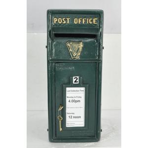 Vintage Green ER <b>Post</b> <b>Box</b> Customizable Designs E R Crown Emblem Front Access Decorative Antique Letter <b>Box</b> Garden Decoration - Product Image 3