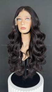 Pelucas de cabello humano Remy vietnamita inspirado en el océano ondulado sin enredos - Product Image 5