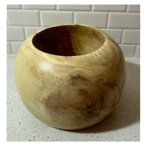 Vase sur pied en bois de manguier fait main, design personnalisé pour la décoration intérieure, style moderne exclusif, à prix abordable - Product Image 1