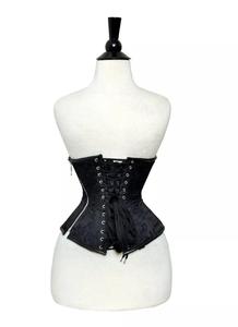 เสื้อครอเซ็ทวินเทจสำหรับผู้หญิง เซ็กซี่ กระชับสัดส่วน ระบายอากาศได้ดี ดีไซน์ทันสมัย ผ้าปักลาย สำหรับสาวพลัสไซส์ - Product Image 3