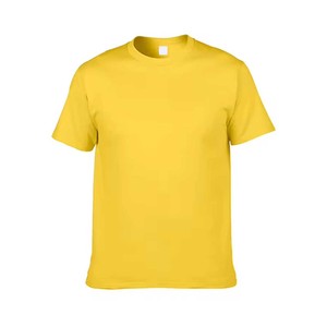 Camiseta de Hombre Naranja 100% Algodón, Cuello Redondo, Manga Corta, Impresión por Descarga, Jersey Transpirable, Anti-Pilling, Logotipo Personalizado, Ropa Casual - Product Image 3
