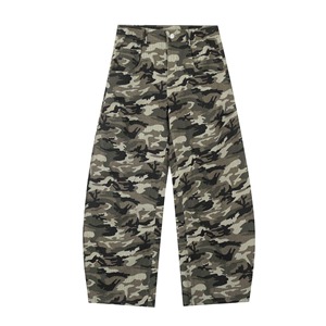กางเกงยีนส์ทรงตรงขาบานสไตล์วินเทจสำหรับผู้ชาย ขายส่ง สตรีทแวร์ลำลอง เอวกลาง ระบายอากาศได้ดี เหมาะสำหรับฤดูใบไม้ผลิ - Product Image 6