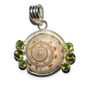 จี้อัญมณีรักษาเปลือกหอย Choko-Reiki - Product Image 3