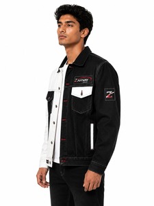 Stylish <b>Men</b> <b>Denim</b> <b>Jacket</b> Classic Western Inspired Design Comfortable Fit High Quality Material For All Season Wear Outwear - Product Image 2
