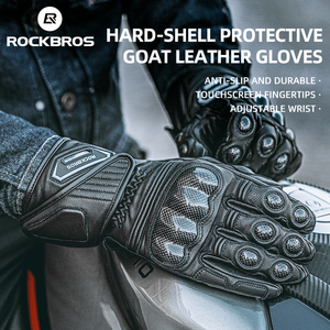 Gants de course en cuir pour moto, coupe-vent, compatibles écran tactile, protection optimale, nouvelle conception personnalisée 2026, haute qualité - Product Image 5