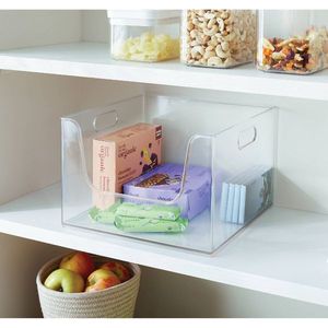 12\" X 12\" X 8\" All-Purpose Open Front <b>Plastic</b> <b>Storage</b> <b>Bin</b> - Product Image 3