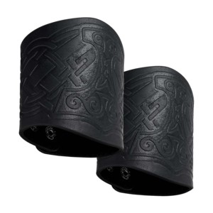 สายรัดข้อมือหนังแท้ สไตล์ยุคกลางและโบราณ - Product Image 4