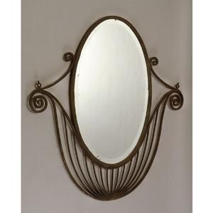 Espejo de pared para decoración del hogar, diseño interior con motivos de hojas, espejo decorativo clásico y moderno, múltiples diseños de acabado. - Product Image 1