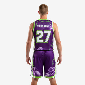 Unisex Front V-neck Sleeveless Basketball Uniform Quick Dry Sportswear Custom Unique Design High Quality Basketball Uniform - Product Image 5