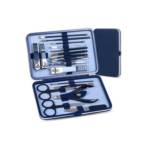 Kit de soin des ongles portable pour enfants, en acier inoxydable, ensemble de manucure et pédicure pour enfants, style classique, coupe-ongles, kit d'outils de toilettage, Pakistan - Product Image 1