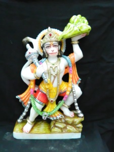 Marble Handmade Hanuman Ji Statue - Product Image 6