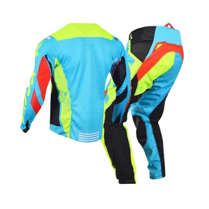 Precio de Fábrica al por Mayor, Conjunto de Motocross MX Unisex, Pantalones y Camiseta de Carreras, Nuevo Diseño, Conjunto de Motocross de Moda con Estampado - Product Image 4