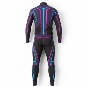 Combinaison de sport respirante à compression, séchage rapide, uniforme de fitness, vêtements de compression hautement élastiques, tenue d'entraînement de football - Product Image 3