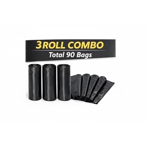 Lot de 3 sacs poubelles multi-usages pour la maison, le bureau, les déchets de jardin et les déchets hospitaliers, pour l'exportation mondiale depuis l'Inde - Product Image 2