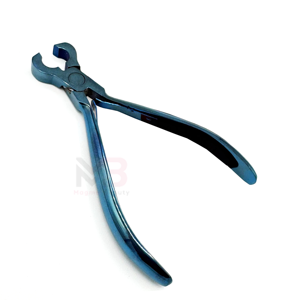 Pinzas MAGMA BEAUTY MB-ZS-622 Ultra Afiladas para Aplicación de Queratina, Mango Largo Azul para Uso Comercial, Extensiones de Cabello con Queratina - Product Image 3