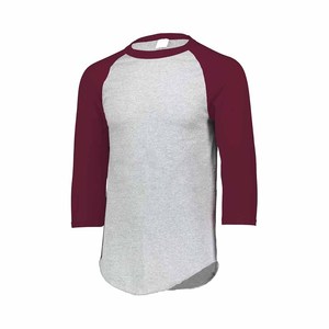T-shirt Raglan Homme Personnalisé OEM à Manches Longues, Tee-shirt de Baseball Color Block, Coton Décontracté Streetwear Vente en Gros - Product Image 3