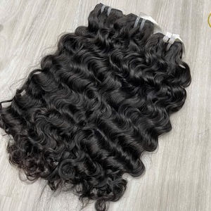 Extensiones de Cabello Humano 100% Natural, Rizado Birmano, Doble Trama, Calidad de Lujo, Color Natural, Listas para Enviar - Product Image 5