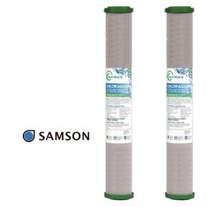 Filtre à cartouche de charbon actif sous évier pour machine à glaçons de service alimentaire commercial, en noix de coco durable, compatibilité parfaite - Product Image 1