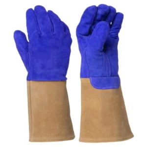 Guantes de Cuero Reforzado de Primera Calidad, Guantes de Seguridad Industriales para Protección de Manos para Soldadores - Product Image 6
