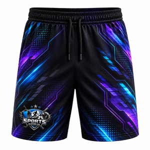 Shorts de football personnalisés Eclipse Solaire – Tenue de club de football avec motifs graphiques spectaculaires – Bas de sport – Fabricant OEM – Vente en gros - Product Image 3