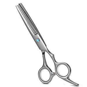 Ciseaux professionnels de coiffure en acier inoxydable de 5,5 pouces, de haute qualité, pour la coupe des cheveux, légers, fournitures de salon de coiffure - Product Image 4