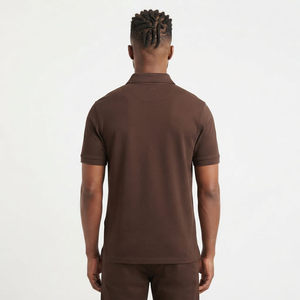 Polo pour homme respirant à manches courtes, col classique, idéal pour l'été, les activités de plein air et le quotidien – Gris, léger et élégant - Product Image 4