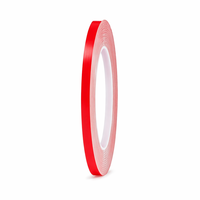 Bande adhésive transparente en acrylique FD-9200 de 3 mm de largeur, ruban adhésif double face de 2,3 mm pour fentes de cartes et boîtes de présentation, sans résidu