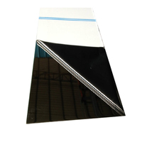 Tôles en acier inoxydable miroir personnalisées SS 201 202 301 304, épaisseur 0,3 mm-3,0 mm