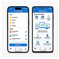 Aplicación RoyalCraft Cloud Sync, Almacenamiento de Copias de Seguridad de Archivos, Acceso Multidispositivo, Uso Compartido Seguro, Mac/iOS/Android/Linux/ Enterprise Stock