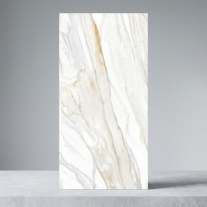 Dalles de pierre frittée en porcelaine pleine masse haute brillance Vistaar Apolo Luxury 1600x3200mm pour hall et salle à manger, résistantes aux acides - Product Image 1