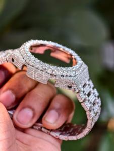 Kit de Modificación de Relojes de Lujo con Incrustaciones de Diamantes, Bisel y Correa de Metal, Repuesto para Mejoras Personalizadas de Relojes - Product Image 2