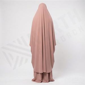 Elegante Vestido Jilbab Abaya Islámico Simple y Recto, Servicio de Venta al Por Mayor OEM, Tela de Lana de Alta Calidad, Prenda Modesta - Product Image 2