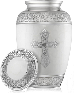 Urnas Funerarias Decorativas de Latón para Cenizas de Adultos, Urnas Hechas a Mano para Hombres y Mujeres - Product Image 5