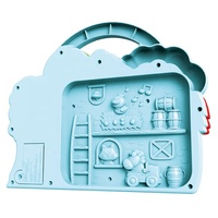 Jouet musical éducatif en plastique Sons d'animaux Ferme du soleil matinal pour enfants 12M+ (2 piles AA requises)
