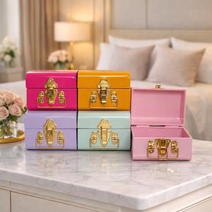 Caja de Regalo Decorativa de Metal, Caja de Regalo de Lujo, Caja de Regalo de Metal para Bodas, Caja de Regalo de Cumpleaños, Caja de Regalo de Aniversario - Product Image 2