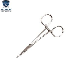 Pinces à moustiques les plus vendues, taille personnalisable, en acier inoxydable, droites et courbées, autoclavables, instruments chirurgicaux réutilisables - Product Image 6