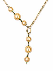 Elegante Collar de Perlas de Imitación Chapado en Oro para Mujer, Cadena con Eslabones Redondos, Joyería para Boda - Product Image 2