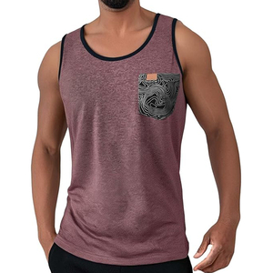 เสื้อกล้ามออกกำลังกายผู้ชาย เสื้อฟิตเนสแขนกุด - Product Image 3
