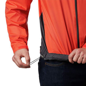 Haute qualité léger imperméable coupe-vent respirant à manches longues vêtements hommes veste softshell - Product Image 4