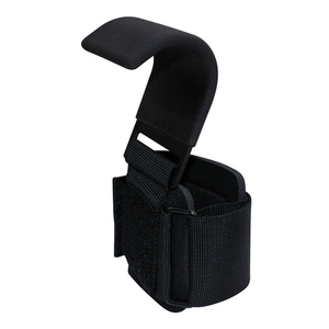 Crochets de levage OEM pour soulevé de terre avec support de poignet pour l'entraînement physique et les séances de traction intensives, fabricant en gros de marques privées, vente en gros - Product Image 3