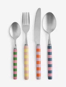 Ensemble de couverts en métal de qualité restaurant, ustensiles de table haut de gamme pour l'hôtellerie, la restauration et les banquets - Product Image 1