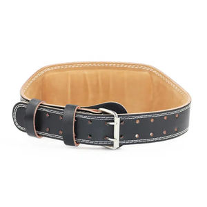 Ceinture de Soutien Professionnelle en Cuir Véritable pour Musculation et Haltérophilie avec Logo Personnalisé pour Équipement de Fitness - Product Image 3