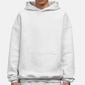 Sweat à capuche unisexe surdimensionné en molleton 100% coton de haute qualité avec fermeture éclair et poche - Prix raisonnable - Vêtements streetwear - Product Image 2