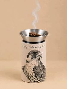 Brûleur d'encens en bois avec couvercle bombé ajouré, diffuseur d'arômes traditionnel ajouré pour table, pot de parfum d'intérieur - Product Image 5