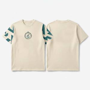 Camiseta de Hombre con Estampado Gráfico, Manga Corta, Transpirable, de Algodón, para Verano, Senderismo, Uso Casual - Product Image 5