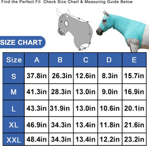 Protège-mânes de cheval en polyester respirant de haute qualité pour l'équitation sportive, ajustement élastique et lisse, pour une mâne brillante - Product Image 5